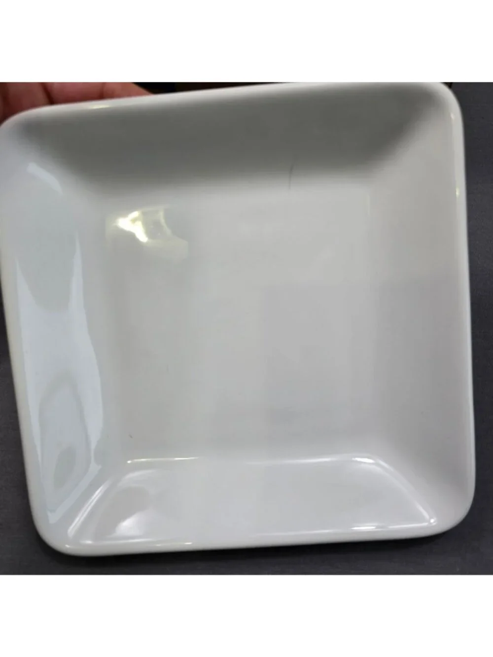 The Pampered Chef Simple Additions Small Squares Set Of 2 White #1925